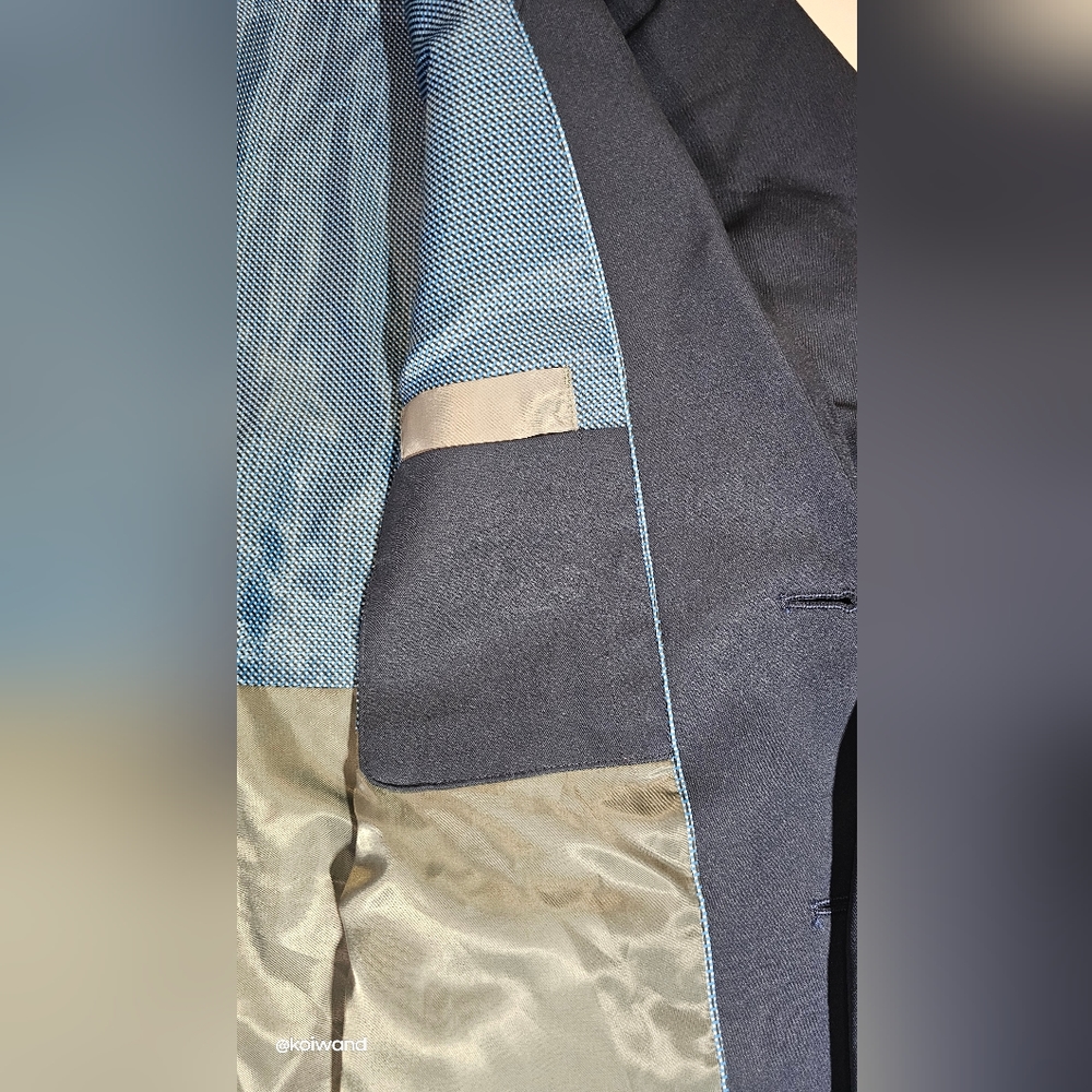 Men's Haggar Active Series Tailored-Fit Blazer Size 48 Reg - Picture 6 of 13
